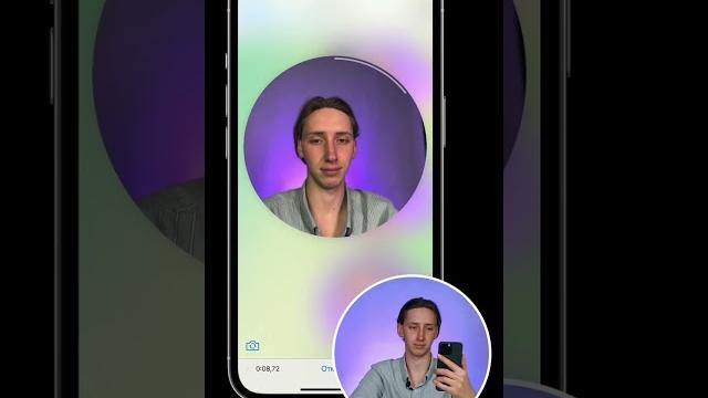 Правильный кружок в telegram #shorts Правильный кружок в telegram #shorts