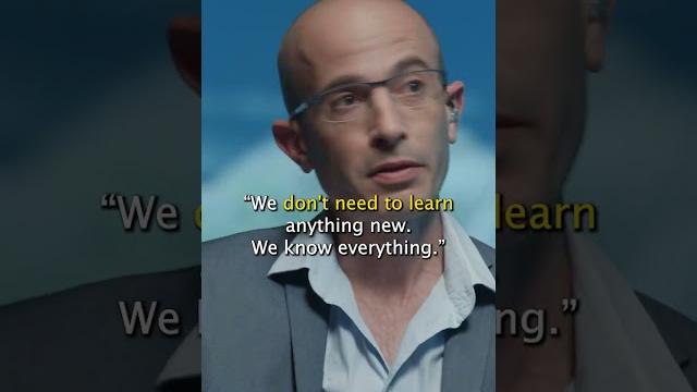 Science is ignorance | yuval noah harari Science is ignorance | yuval noah harari