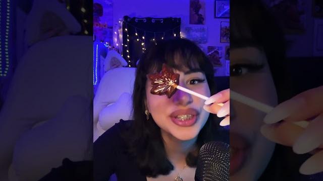 Asmr maple syrup lolipop #tingles Asmr maple syrup lolipop #tingles