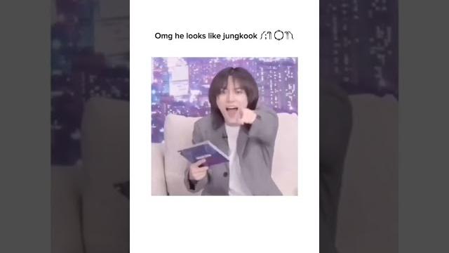 He looks like jungkook He looks like jungkook