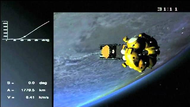 Eu launches first galileo satellite Eu launches first galileo satellite
