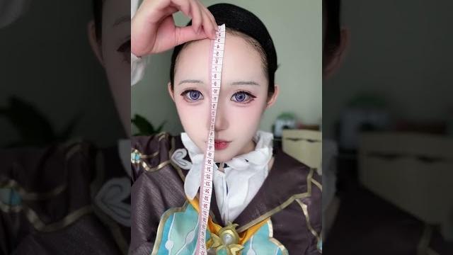 How about an 8cm hairline?#流萤#cosplay How about an 8cm hairline?#流萤#cosplay