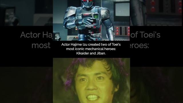 Hajime izu - creator of kikaider and jiban Hajime izu - creator of kikaider and jiban