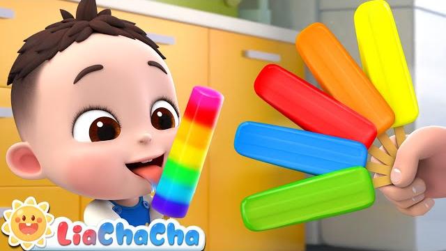 Making ice pops song | ep79 | colorful ice pops for kids | liachacha kids songs & nursery rhymes Making ice pops song | ep79 | colorful ice pops for kids | liachacha kids songs & nursery rhymes