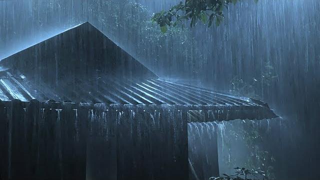 Overcome stress to sleep instantly with heavy rain & paramount thunder sounds on a tin roof at night Overcome stress to sleep instantly with heavy rain & paramount thunder sounds on a tin roof at night