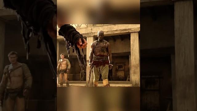 Former champion crixus shows strength in spartacus' presence #spartacus #gladiator #tvshow Former champion crixus shows strength in spartacus' presence #spartacus #gladiator #tvshow