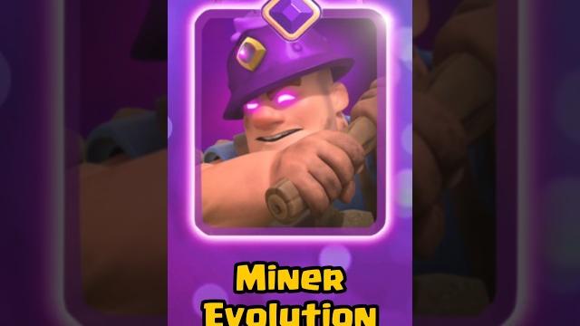 ️ miner evolution #clashroyale ️ miner evolution #clashroyale