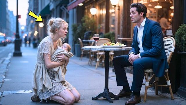 "may i have your leftovers, sir?”—but when the millionaire looked into her eyes, a miracle happened… "may i have your leftovers, sir?”—but when the millionaire looked into her eyes, a miracle happened…