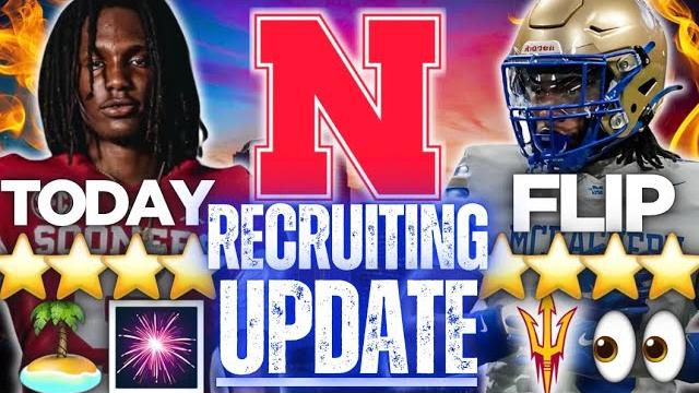 Huge nebraska recruiting news| 3 commits today + rumors + flips soon + 4⭐️ hype | husker football Huge nebraska recruiting news| 3 commits today + rumors + flips soon + 4⭐️ hype | husker football