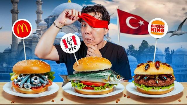 Пробуем все меню макдональдс kfc и бургер кинг в турции Пробуем все меню макдональдс kfc и бургер кинг в турции