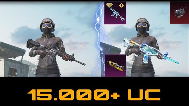 Мощная прокачка аккаунта на 15.000 uc в pubg mobile Мощная прокачка аккаунта на 15.000 uc в pubg mobile