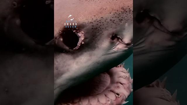 Young great white shark mouthing the bait Young great white shark mouthing the bait