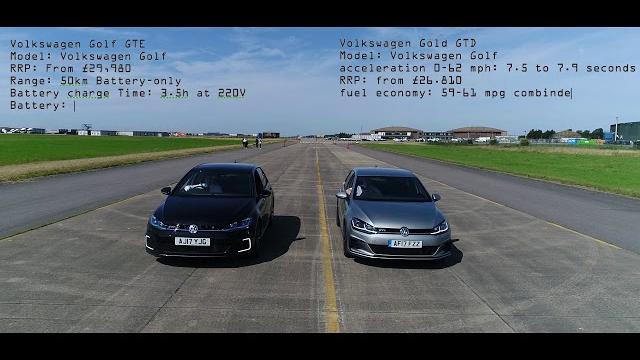 Golf gte v golf gtd video Golf gte v golf gtd video