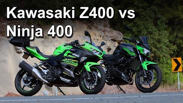 Kawasaki z400 vs ninja 400 - tested & reviewed Kawasaki z400 vs ninja 400 - tested & reviewed
