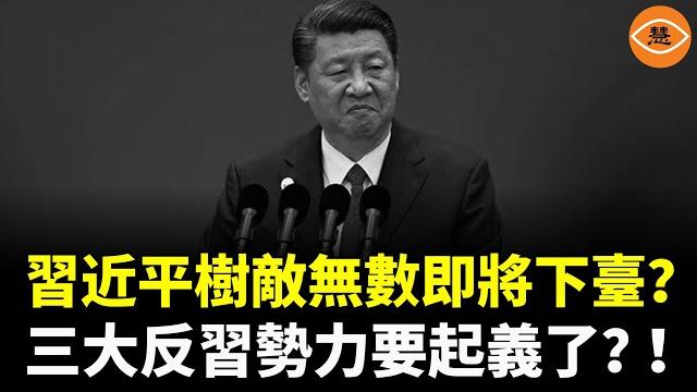 習近平樹敵無數今年秋天下臺?三大反習勢力合流民間或爆發起義 習近平樹敵無數今年秋天下臺?三大反習勢力合流民間或爆發起義