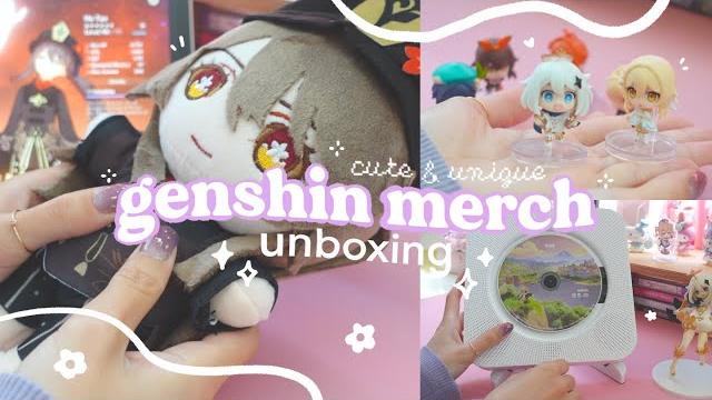 Unboxing cute genshin impact merch | a lil' haul of some of my faves + a few rare items ˙ᵕ˙ Unboxing cute genshin impact merch | a lil' haul of some of my faves + a few rare items ˙ᵕ˙