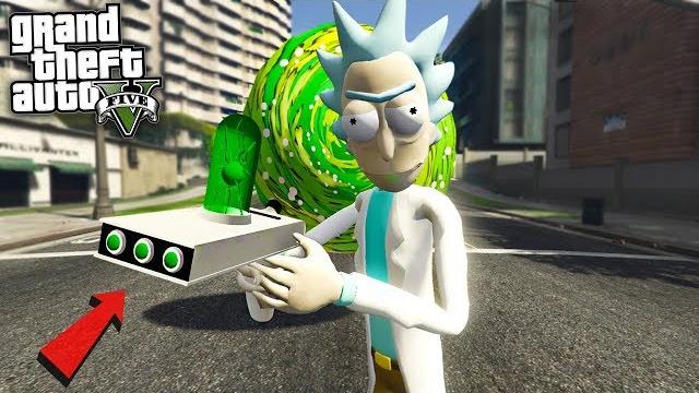 Rick and morty mod - gta 5 mods Rick and morty mod - gta 5 mods