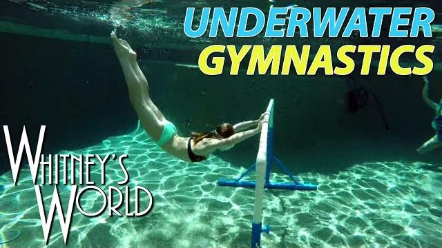 Underwater gymnastics | whitney & blakely bjerken Underwater gymnastics | whitney & blakely bjerken