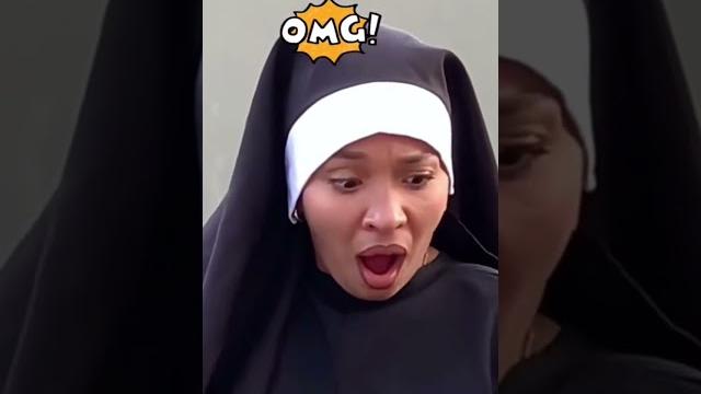 Cucumber prank on nun Cucumber prank on nun