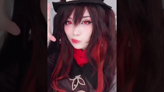 Hu tao cosplay #genshinimpact #shorts Hu tao cosplay #genshinimpact #shorts