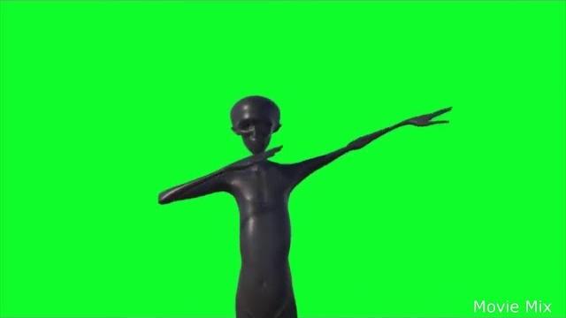 Alien dance alien dance green screen Alien dance alien dance green screen