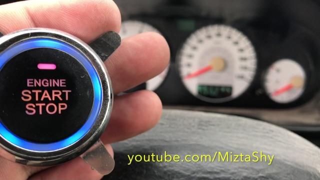 How to install push to start system button in car or truck How to install push to start system button in car or truck