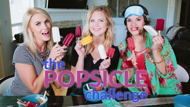 The popsicle challenge! The popsicle challenge!