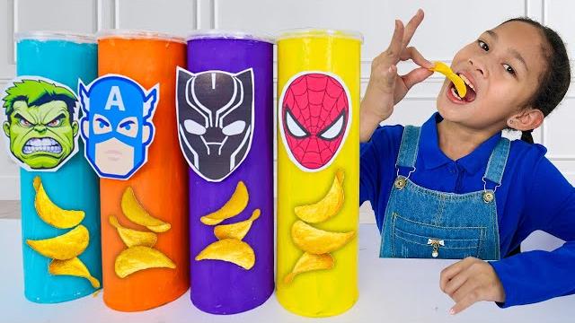 Andrea’s superhero snack adventure! Andrea’s superhero snack adventure!