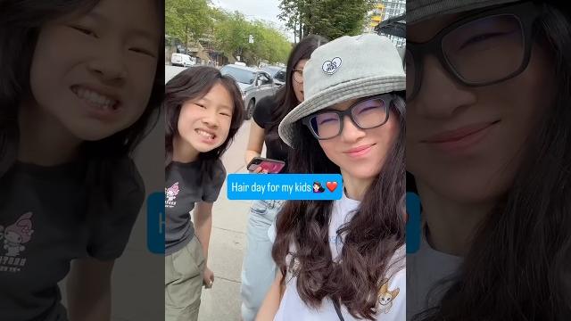 I love the confident smile! short or long hair for u?️#hairstyle #hair #transformation #family I love the confident smile! short or long hair for u?️#hairstyle #hair #transformation #family
