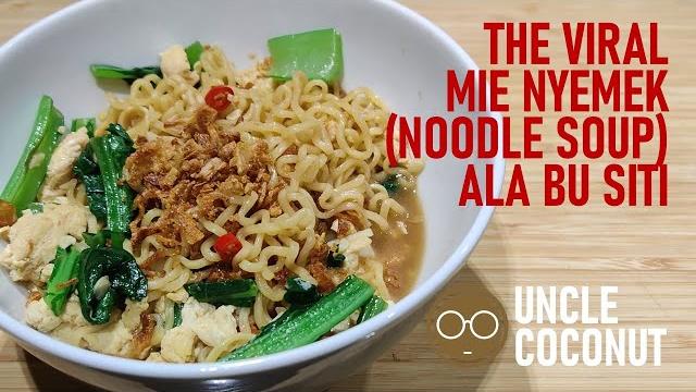 The viral mie nyemek ala bu siti The viral mie nyemek ala bu siti