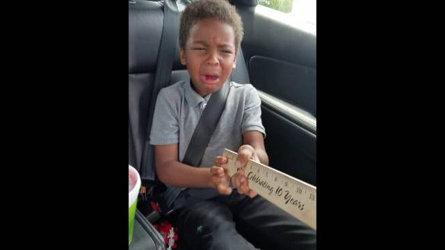 Grandson scared of chuck e. cheese Grandson scared of chuck e. cheese