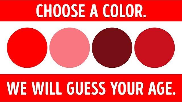 A color test that can tell your mental age A color test that can tell your mental age