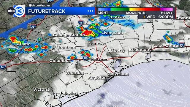 Showers and storms possible for wednesday Showers and storms possible for wednesday