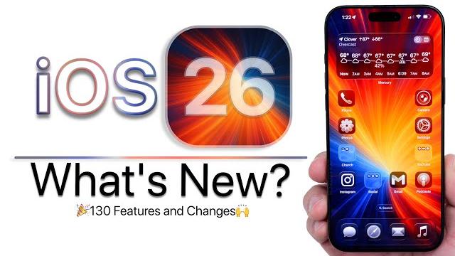 Ios 26 - 100+ new features! Ios 26 - 100+ new features!