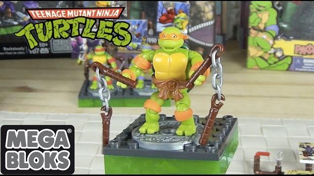 Черепашки ниндзя игрушки - michelangelo tmnt megabloks - конструктор мегаблокс - микеланджело Черепашки ниндзя игрушки - michelangelo tmnt megabloks - конструктор мегаблокс - микеланджело