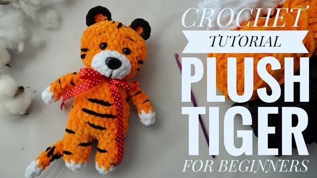 Easy crochet tiger pattern | how to crochet plush tiger | amigurumi tutorial | symbol of 2022 Easy crochet tiger pattern | how to crochet plush tiger | amigurumi tutorial | symbol of 2022