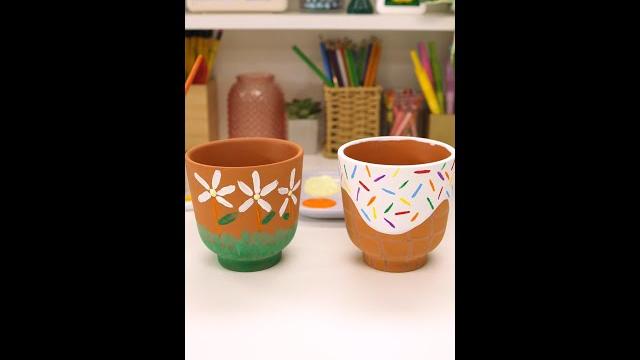 Teacher appreciation week - painted flower pots Teacher appreciation week - painted flower pots