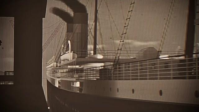 Footage of the s.s. queen alexandra. Footage of the s.s. queen alexandra.