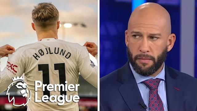 Rasmus hojlund shines in manchester united's thriller v. luton town | premier league | nbc sports Rasmus hojlund shines in manchester united's thriller v. luton town | premier league | nbc sports