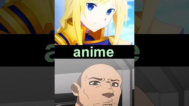 Anime vs reddit #shorts Anime vs reddit #shorts
