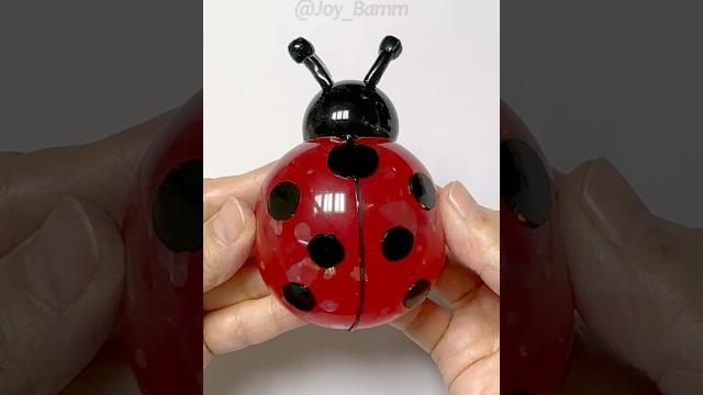Ladybug squishy diy with nano tape Ladybug squishy diy with nano tape