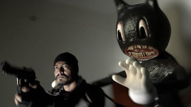 Cartoon cat horror-comedy short film Cartoon cat horror-comedy short film
