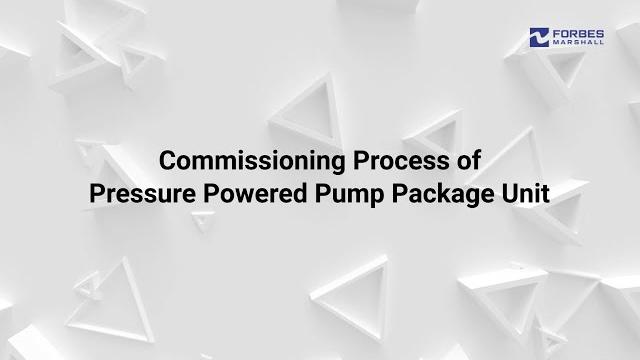 Commissioning guidelines for ppppu | pressure powered pump package unit | condensate recovery pump Commissioning guidelines for ppppu | pressure powered pump package unit | condensate recovery pump