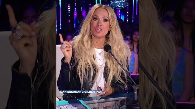 Idol lovers kamu dapat salam dari carrie underwood, judge of american idol 2025! #indonesianidol Idol lovers kamu dapat salam dari carrie underwood, judge of american idol 2025! #indonesianidol