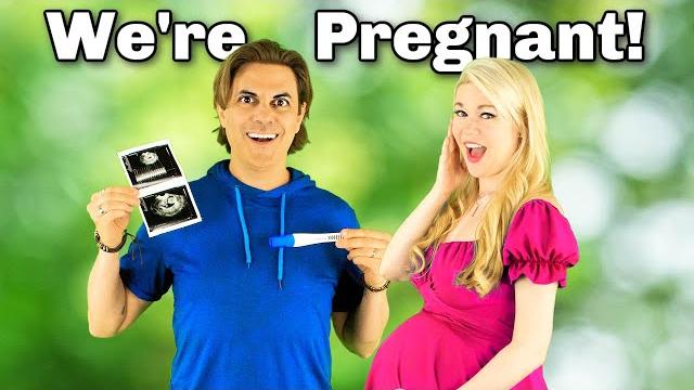 We’re having a baby!! *emotional* We’re having a baby!! *emotional*