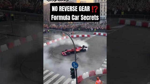 Why formula cars have no reverse gear! ️ #shorts Why formula cars have no reverse gear! ️ #shorts