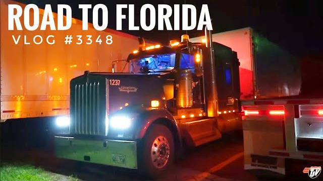 Road to florida | my trucking life | vlog 3348 Road to florida | my trucking life | vlog 3348