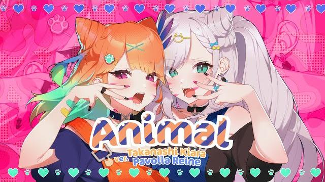 【english cover】animal by takanashi kiara & pavolia reine 【english cover】animal by takanashi kiara & pavolia reine