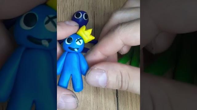 Радужные друзья из пластилина #rainbowfriends Радужные друзья из пластилина #rainbowfriends
