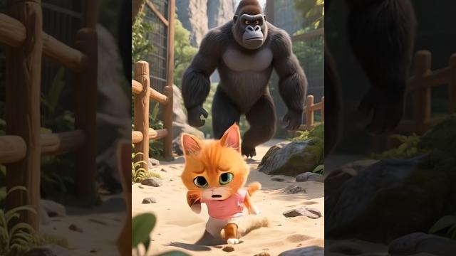 Cat thought she would never get her baby back#shorts #viralshort #trending #cartoon #cat #viral Cat thought she would never get her baby back#shorts #viralshort #trending #cartoon #cat #viral